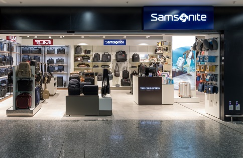 Münch+Münch Samsonite Flughafen Frankfurt  - Store Totale