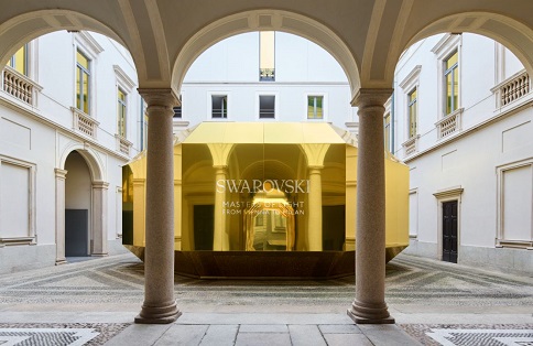 Münch+Münch Swarovski Mailand Palazzo Citterio - Innenhof